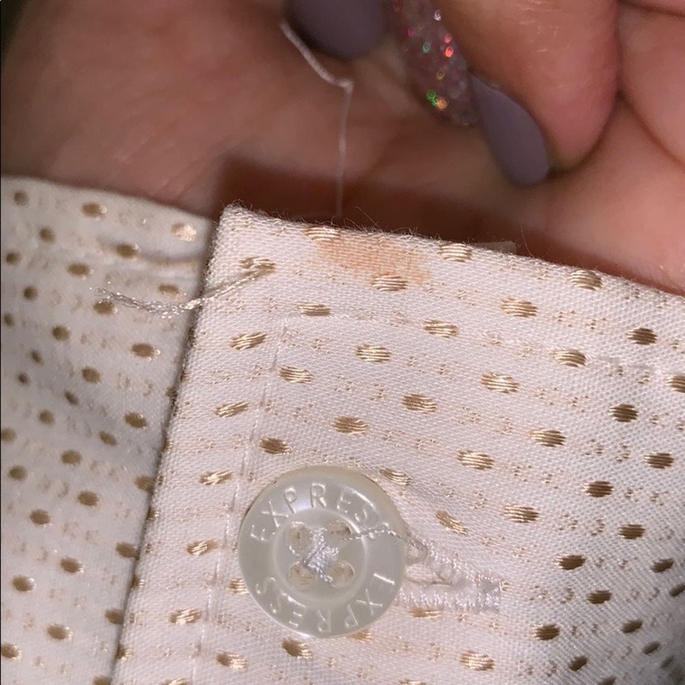 Express Work Blouse Size Small - image 6